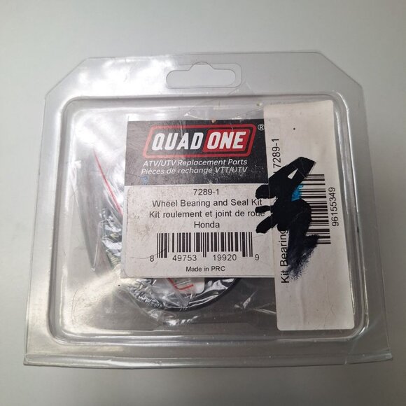 Quad One Wheel Bearing Kit 7289-1 Honda TRX Rear Foreman Rubicon Replacement - Picture 2 of 4